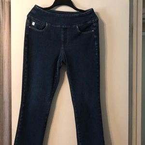 BELLE  Pull On Embellished stretch jeans